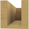 Ekena Millwork 4in. W x 4in. H x 12in. L Chapel Hill Woodgrain TimberThane Rafter Tail, Primed Tan RFTUR04X04X12CHPRCPR - alternate 3